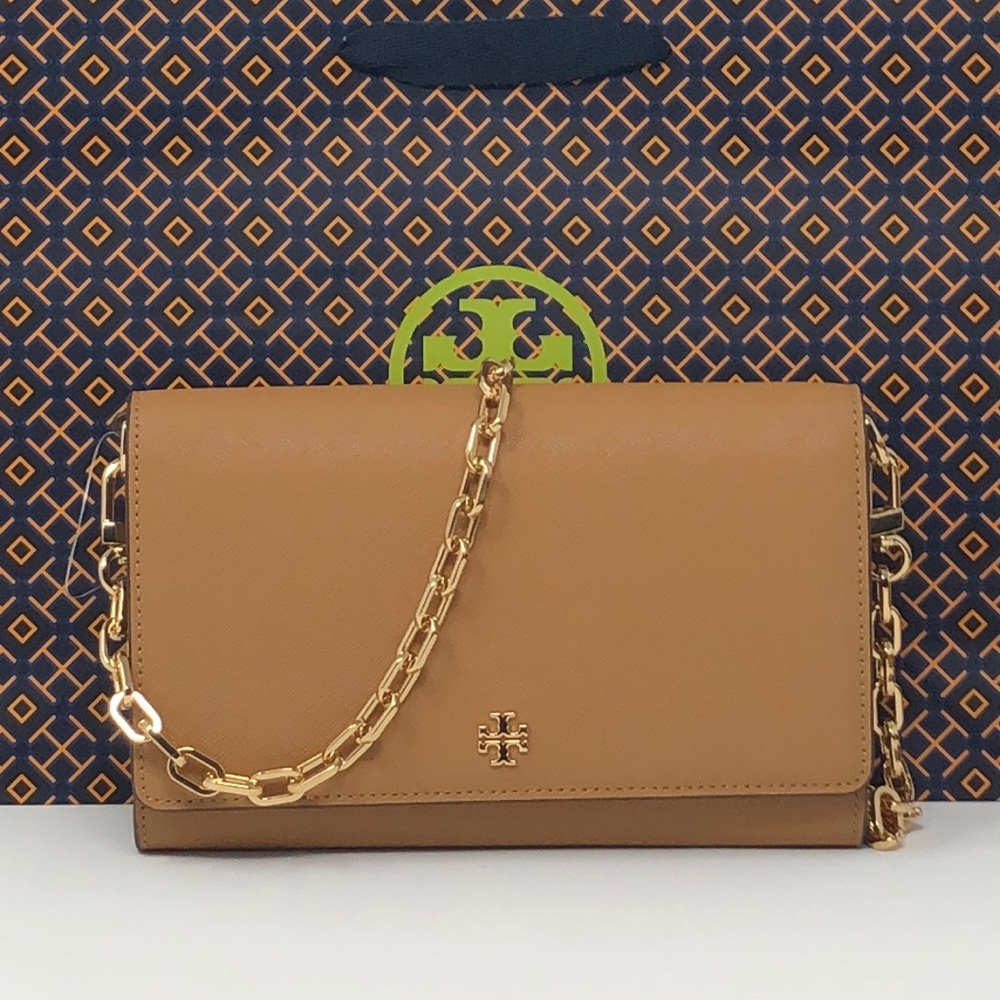 NWT Tory Burch Emerson chain wallet crossbody